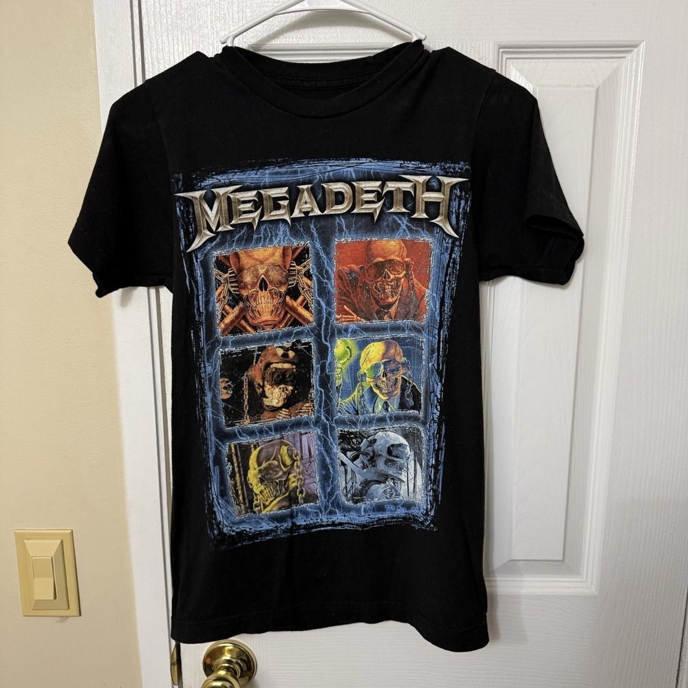 Megadeth T-Shirt Size XS Black